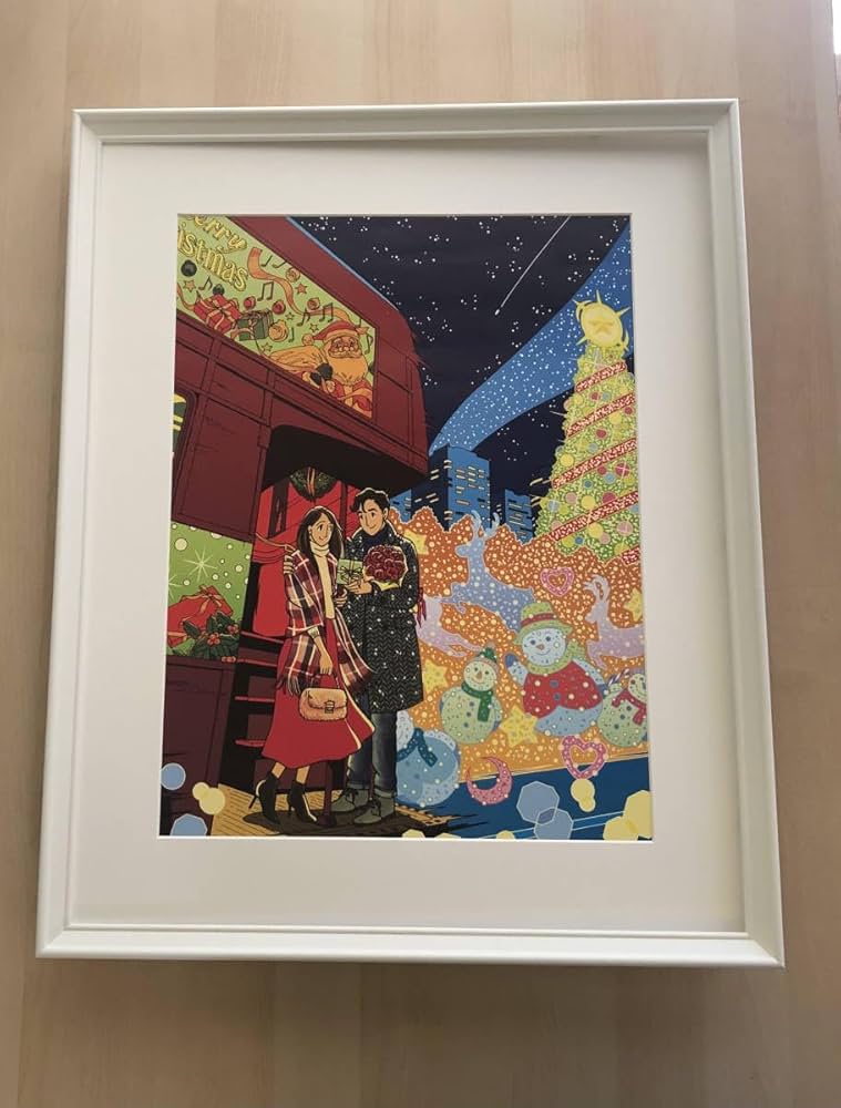 え*う様 【正規品】わたせせいぞう　額装　大判ポスター　A1サイズ え*う様 【正規品】わたせせいぞう 額装 大判ポスター A1サイズ